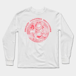 Pro-cats / Pro-choice / Pro-feminism Long Sleeve T-Shirt